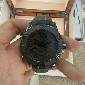 Omega Seamaster Diver 300M Black Black Ceramic Complete
