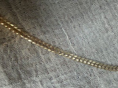 Solid 14K Yellow Gold Cuban Link Chain 4mm 18" Necklace - 10 Grams - Image 3