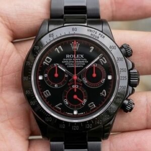 Rolex Daytona 116523 Black Dial Black PVD/DLC with Bracelet