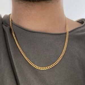 14k Yellow Gold 3.5mm Miami Cuban Link Chain Necklace 20" 14 Grams Solid
