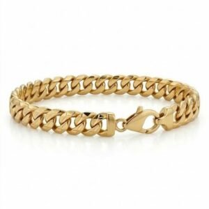14k Pure Solid Yellow Gold 7.5" Mens Cuban Link Curb Bracelet 11mm Thick & Heavy