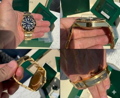 2024 Rolex Submariner Date 41mm 18k Yellow Gold Black Dial 126618LN Box & Papers - Image 5