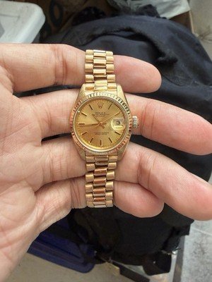 18K Ladies Rolex 69178 Datejust 26mm Wristwatch - Image 2