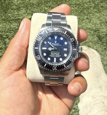 2018 Rolex Sea-Dweller 116660 Oyster Bracelet Black Bezel Box Papers