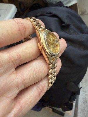 18K Ladies Rolex 69178 Datejust 26mm Wristwatch - Image 3