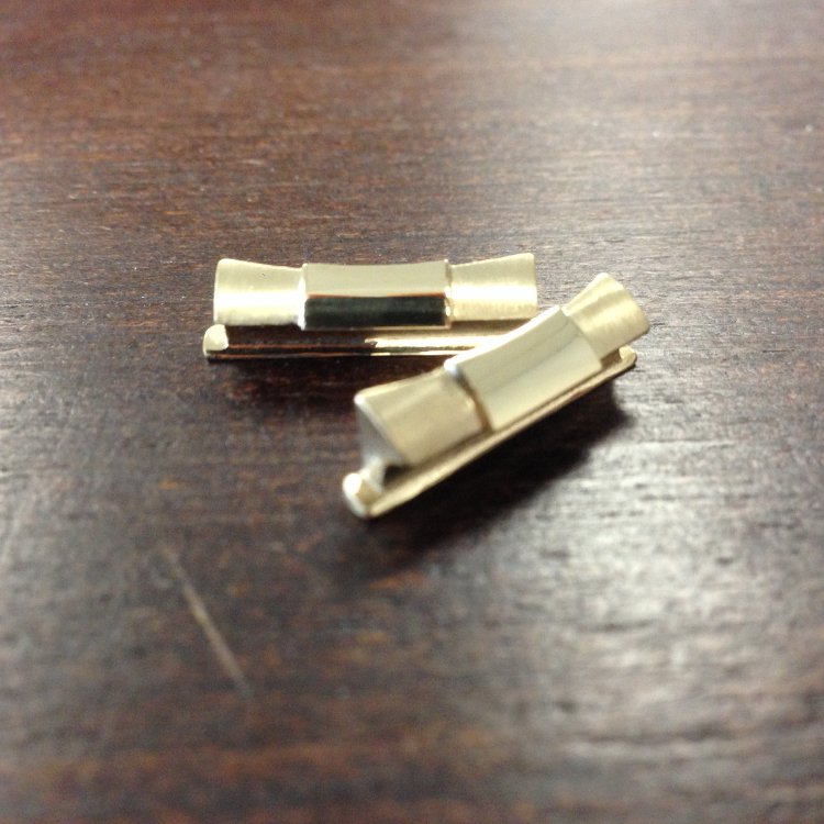 Custom BD Strap End links 18k Yellow President 36mm Case , 20mm Lug - Image 4