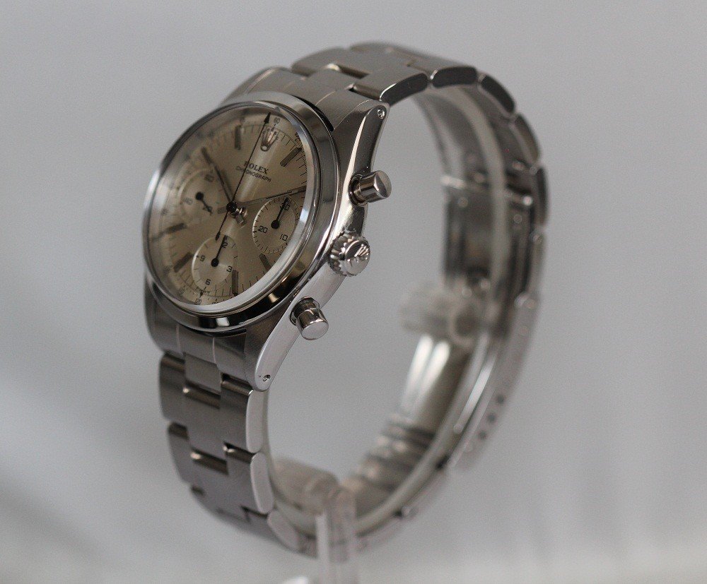 Rolex Mens Stainless Steel 6238 Pre Daytona Silver Dial W/Rolex Service Papers ! - Image 7