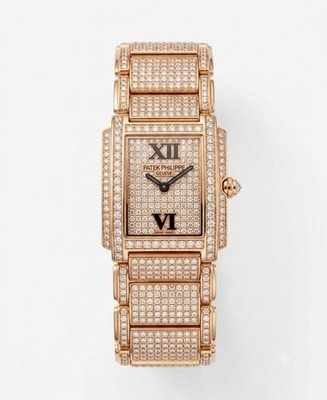 PATEK PHILIPPE Rose Gold Diamond Factory Twenty4 4908/50r-012 Con307