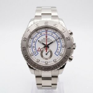 Rolex Yacht-Master II 116689 18k White/ Platinum Bezel 44mm Watch Papers 2011