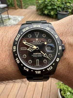 Rolex Explorer II 216570 Bamford Limited Edition PVD