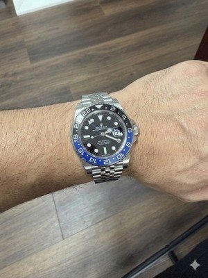 Rolex GMT-Master II "Batgirl" Jubilee Bracelet 126710BLNR - 2019 Box Papers - Image 2