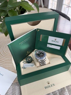 Rolex GMT-Master II "Batgirl" Jubilee Bracelet 126710BLNR - 2019 Box Papers - Image 7