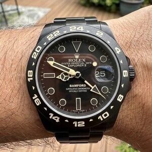 Rolex Explorer II 216570 Bamford Limited Edition PVD