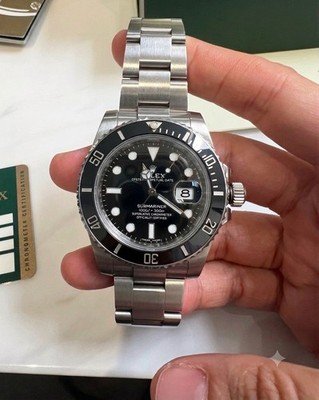 Rolex Submariner Date 116610LN 40mm Black Ceramic Steel 2012 Box & Papers