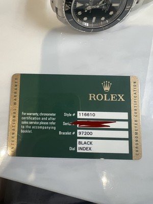 Rolex Submariner Date 116610LN 40mm Black Ceramic Steel 2012 Box & Papers - Image 3