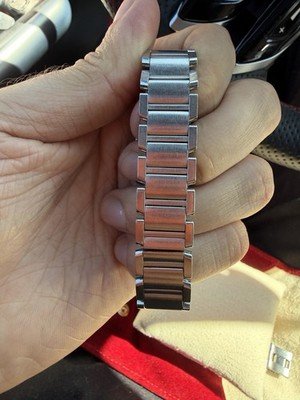 Cartier Tank Francaise Small Stainless Steel Watch Ref 2384 - Watch Only - Image 4