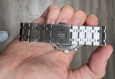 AP Royal Oak Chronograph 41mm 26240ST Silver 50th Stainless Box Extract Paper - Image 4